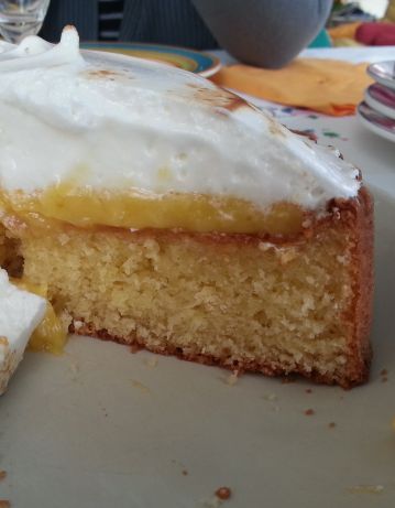 gâteau meringué au citron